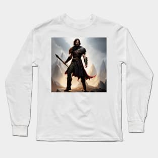 The Last Sorcerer of the Cregan Mountains Long Sleeve T-Shirt